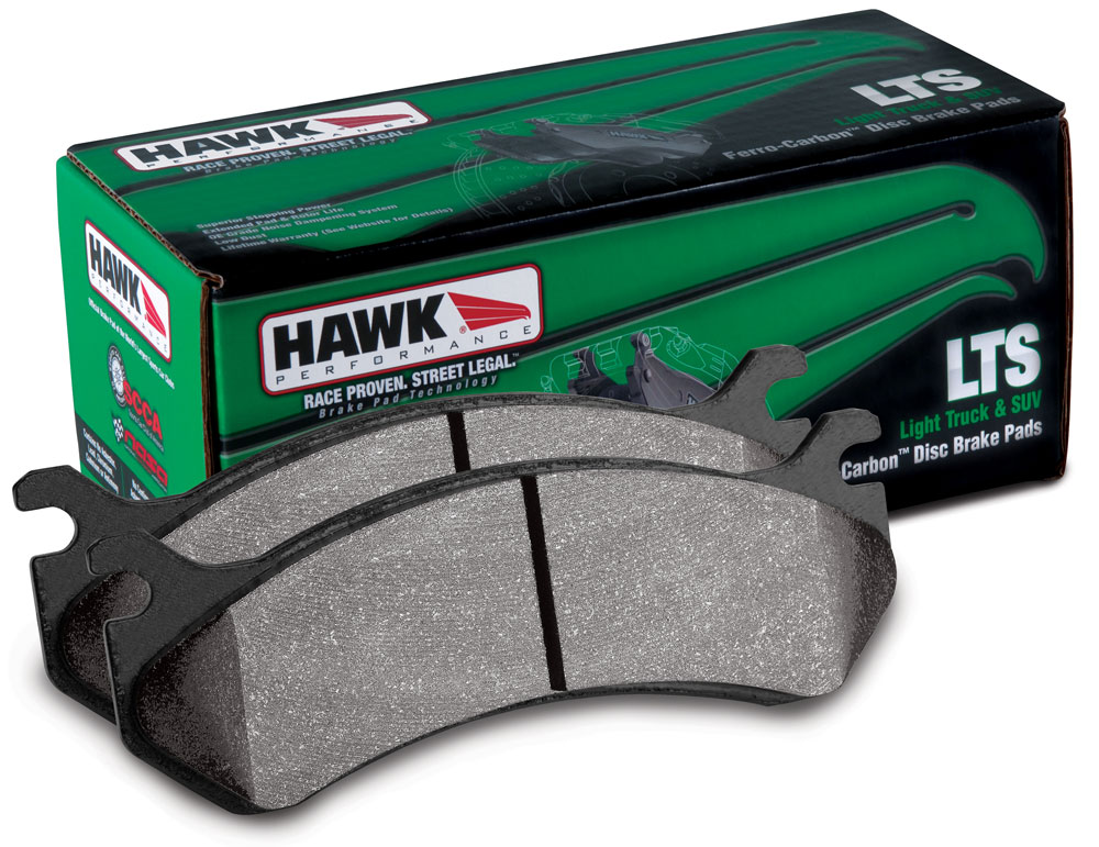 Тормозные колодки для тяжелых внедорожников HAWK Performance LTS