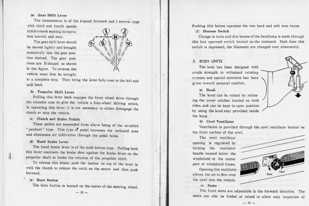 Toyota Land Cruiser 1960 Owner's Manual
